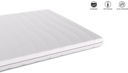 Toros Bedden Topdek - Matras - Topper Comfort Hr Exclusief Luxe XL 80x200 7 cm