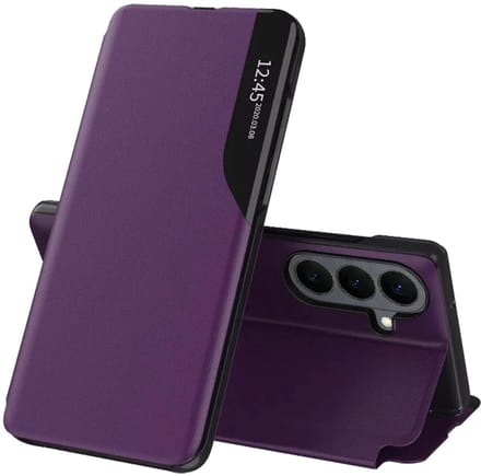 Hoesje geschikt voor Samsung Galaxy S26 Plus - Techsuit eFold Book Case - Paars