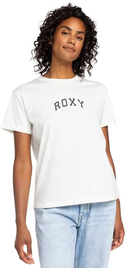 Roxy Noon Ocean B T-shirt Met Korte Mouwen Wit S Vrouw