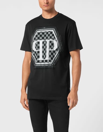 T-Shirt Ronde Hals Hexagon