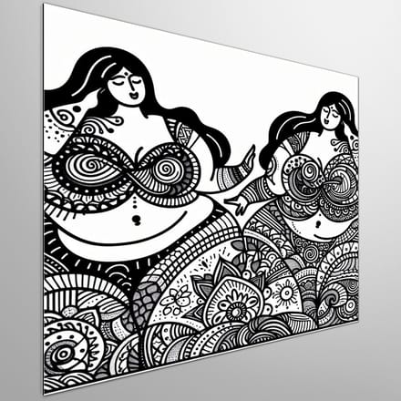 Kunstprint | Wanddecoratie | Dibond | 50 × 50 cm