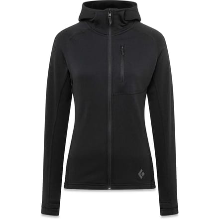 Dames Hoodie Black Diamond Coefficient