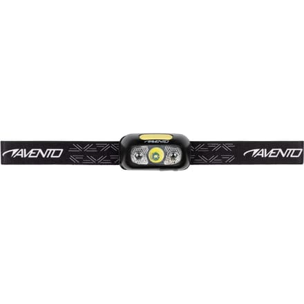 Avento Lightweight - Hoofdlamp LED met Bewegingssensor - USB Oplaadbaar - Kantelbaar - Zwart/Zilver