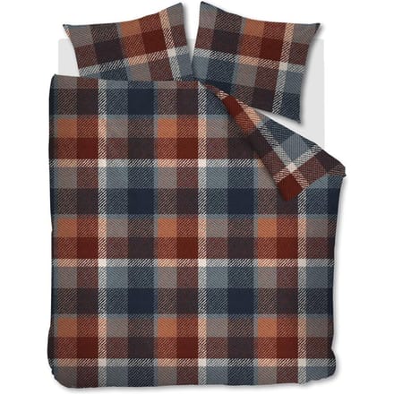 Beddinghouse Marnix dekbedovertrek - Lits-Jumeaux - 240x200/220 - Blauw