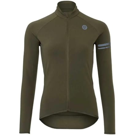 AGU Thermo Fietsshirt Lange Mouwen Essential Dames - Groen - M