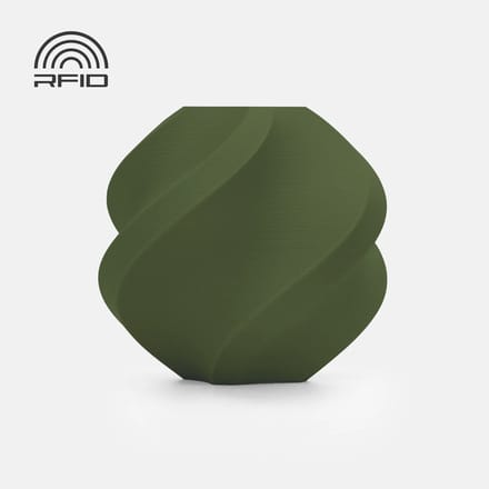 Bambu Lab PLA Matte – Donkergroen – Refill - 1,75 mm – RFID – Matte Premium Afwerking – Makkelijk te Printen