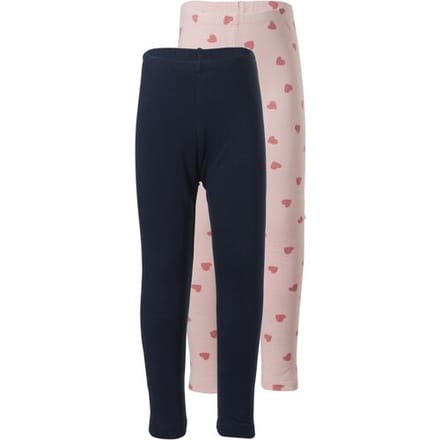LUPILU Set van 2 kinder thermoleggings (Marineblauw/print, 86/92)