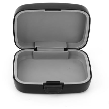 Draagbare Hoortoestel Hard Case Waterdichte Hoortoestel Beschermende Opbergdoos Zwart voor Buiten gray