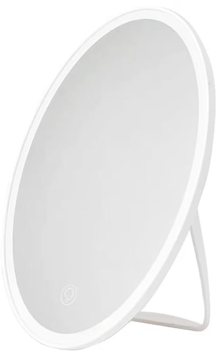 Avide Make-Up Spiegel met LED Verlichting - 5W - Oplaadbaar - 50 lumen - 23.8cm - Dimbaar - Koel Wit
