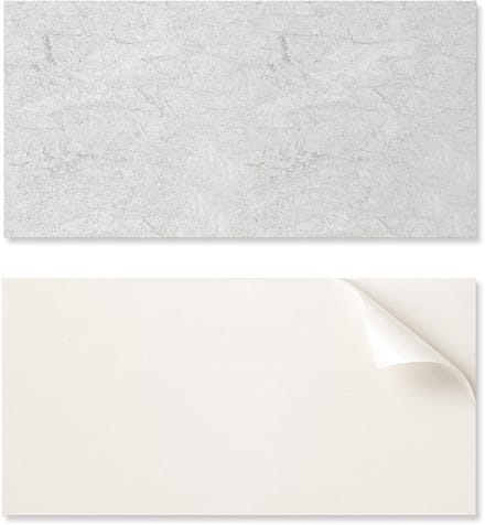 Zelfklevend bedrukt vinylpaneel 120x60 cm met natuursteenstructuur