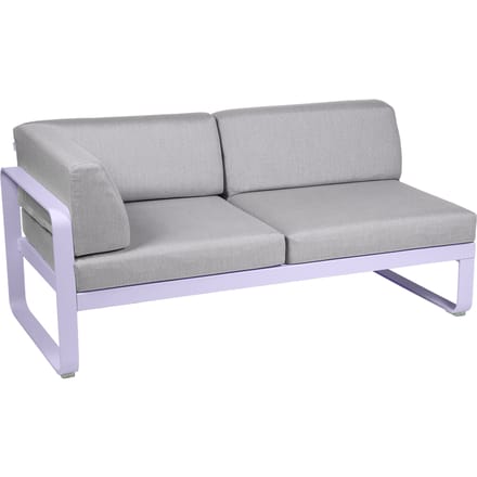Fermob BELLEVIE hoekmodule links - D1 Marshmallow - 79 Flanelgrijs