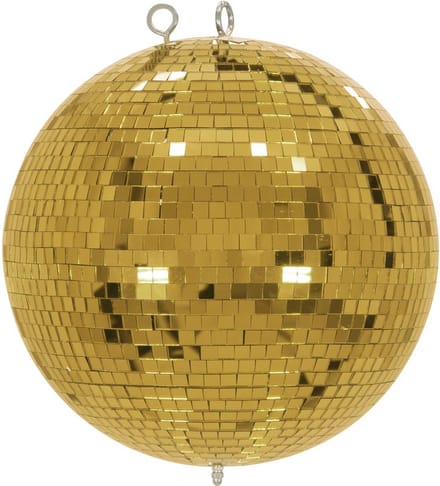 EUROLITE Mirror Ball 30cm gold