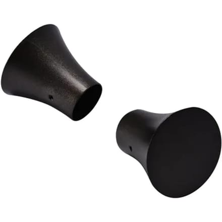 Decomode Eindknop Gordijnroede Saxo Antraciet 28mm 2st