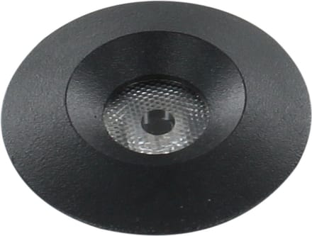 Alpha LED mini spot 3Watt rond ZWART IP68 dimbaar