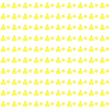 100 Sets Vee Oormerken Geel Sterk Plastic Gemakkelijk te Gebruiken Blanco Vee Oormerken voor Koe Schaap yellow