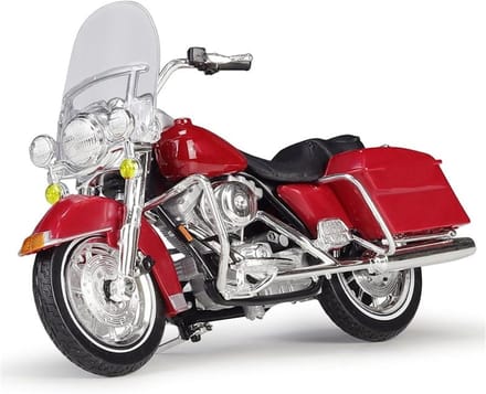 Motorfiets Model - Replica Speelgoed - Verzameling Display - Gedetailleerde Replica - 1:18 Schaal - Rood