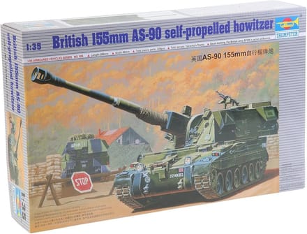 Modelbouwset Britse 155 mm AS-90 zelfrijdende lafette