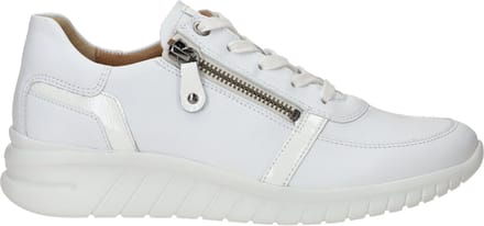 Hartjes Wave Sneakers - Leer - Dames - Wit - Maat 42