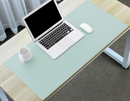 Extra Groot Bureau Onderlegger PU Leer Antislip & Waterdicht Bureau Beschermer (100x50cm)