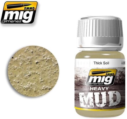 AMMO by Mig Jimenez Modelbouwdecoratie - MIG 1701 Thick Soil Effecten potje