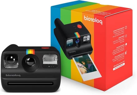 Directklaar Camera - Instant Camera - Herinneringen Vastleggen - Kleinste Formaat - Mini - Zwart