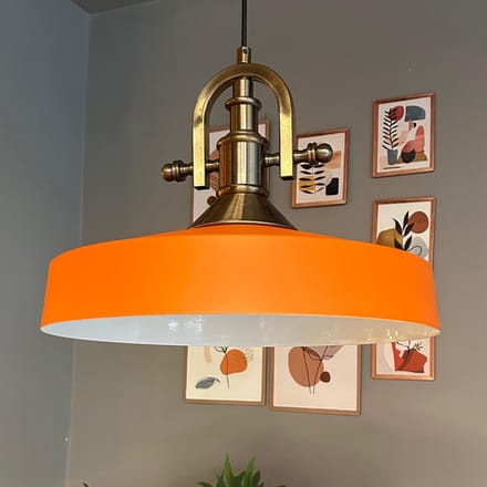 Bamyum Ace Hanglamp Industrieel Metaal Ø39 cm, Vintage Hanglamp, E27 Pendellamp