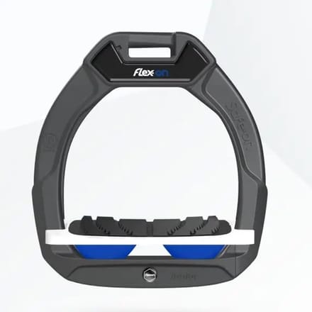 Veiligheidsstijgbeugels kind Incliné Grip Antraciet/Wit/Blauw Flex-On Safe-On