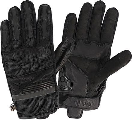 By City Motorrad Handschuhe Nova Gloves BYC0103 Black-M