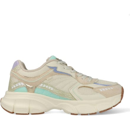 POSH by Poelman LISE Dames Sneakers - Blauw met combinatie