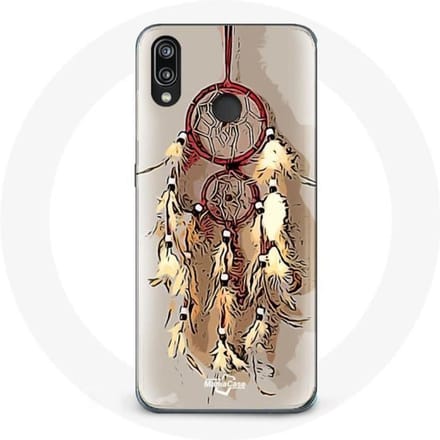 Coque - Huawei - P20 Lite - Attrape Rêve - Marron - Souple marron