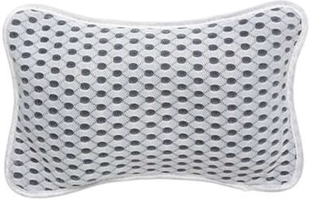 5Five Badkussen Relax met anti-slip - wit - 26 x 17 x 7 cm - badkamer accessoires