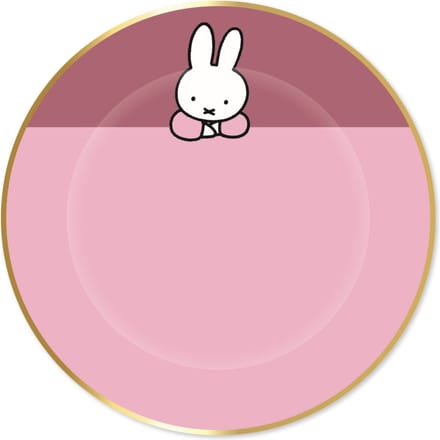 Ootje Kadootje Nijntje Roze Bord OK 8121