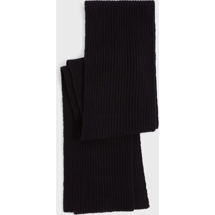 John Varvatos Merino Blend Knit 2x2 Rib Midnight Größe: OS | Schals Outlet | Herren