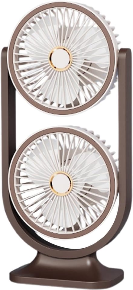 VHV - Bureauventilator - usb bureauventilator - USB oplaadbaar, stil - voor kantoor, slaapkamer, thuiswerken