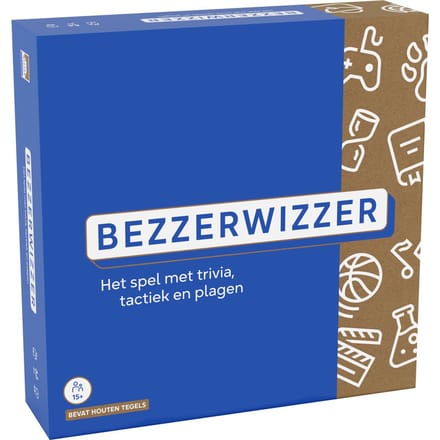 Asmodee Bezzerwizzer - Uitdagend quizspel voor volwassenen en kinderen - 15+ jaar
