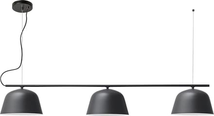 Toolight App1478-3Cp Hanglamp Zwart 115X24,5X16,5Cm