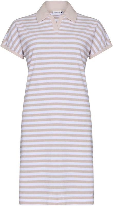 Dames Nachthemd Pastunette - Beige Dream - Badstof - Maat 40