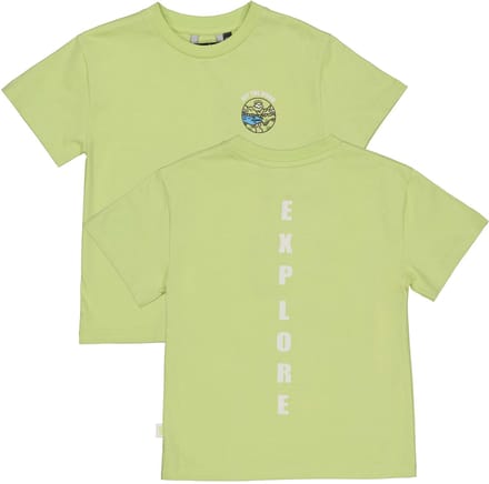 QPI - Damon Jongens Shirt - Lime Green - Maat 92