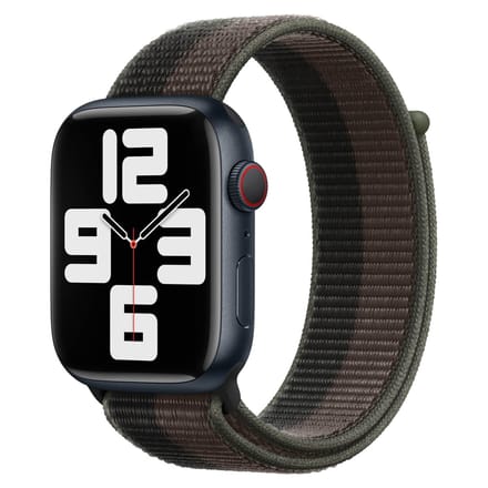 Sport Loop band voor de Apple Watch | 44/45/46/49 mm - Tornado Gray
