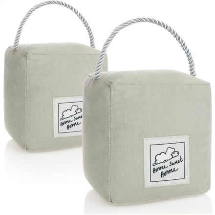 Deurstopper met handvat - Deurhouder raam - Voorkomt dichtslaan - Stabiele 1.4 kg basis