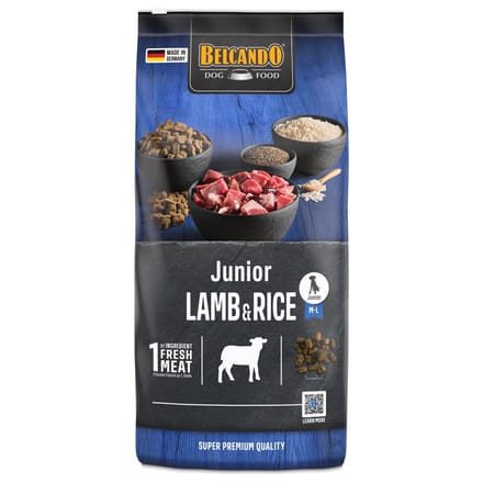 Belcando Junior - Hondenvoer - Lam Rijst 12.5 kg