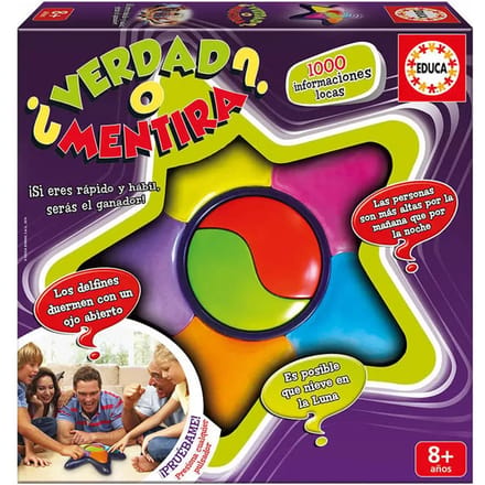 Bordspellen Educa Borras ¿Verdad o Mentira?