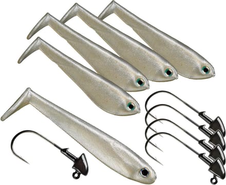 Kunstaas Rig - Vismontage Set - Vissen - Meerdere Haken - 18 cm - Meerkleurig
