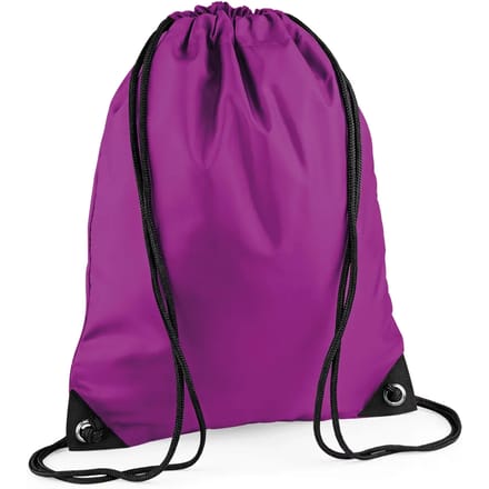 Premium Gymsac Sporttas BagBase - 11 Liter Magenta