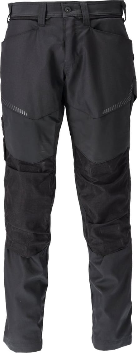 Mascot Customized Broek met kniezakken 22479-230 - Zwart - C46 - 76