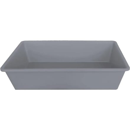 Zolux Open Kattenbak 40x30x10cm Grijs - Hoge Kwaliteit