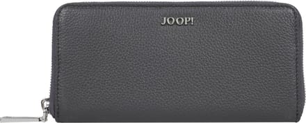JOOP! Leren Portemonnee Vivace Melete Purse Graphite Donkergrijs