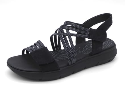 Jana Dames Sandaal - 28766-805 Blauw - Wijdte H - Maat 38
