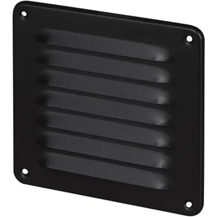 Sencys Schoepenrooster 19,5x19,5cm Mat Zwart