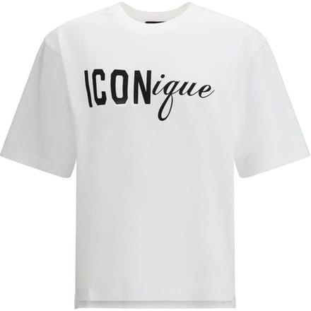 Dsquared² Witte Katoenen T-Shirt